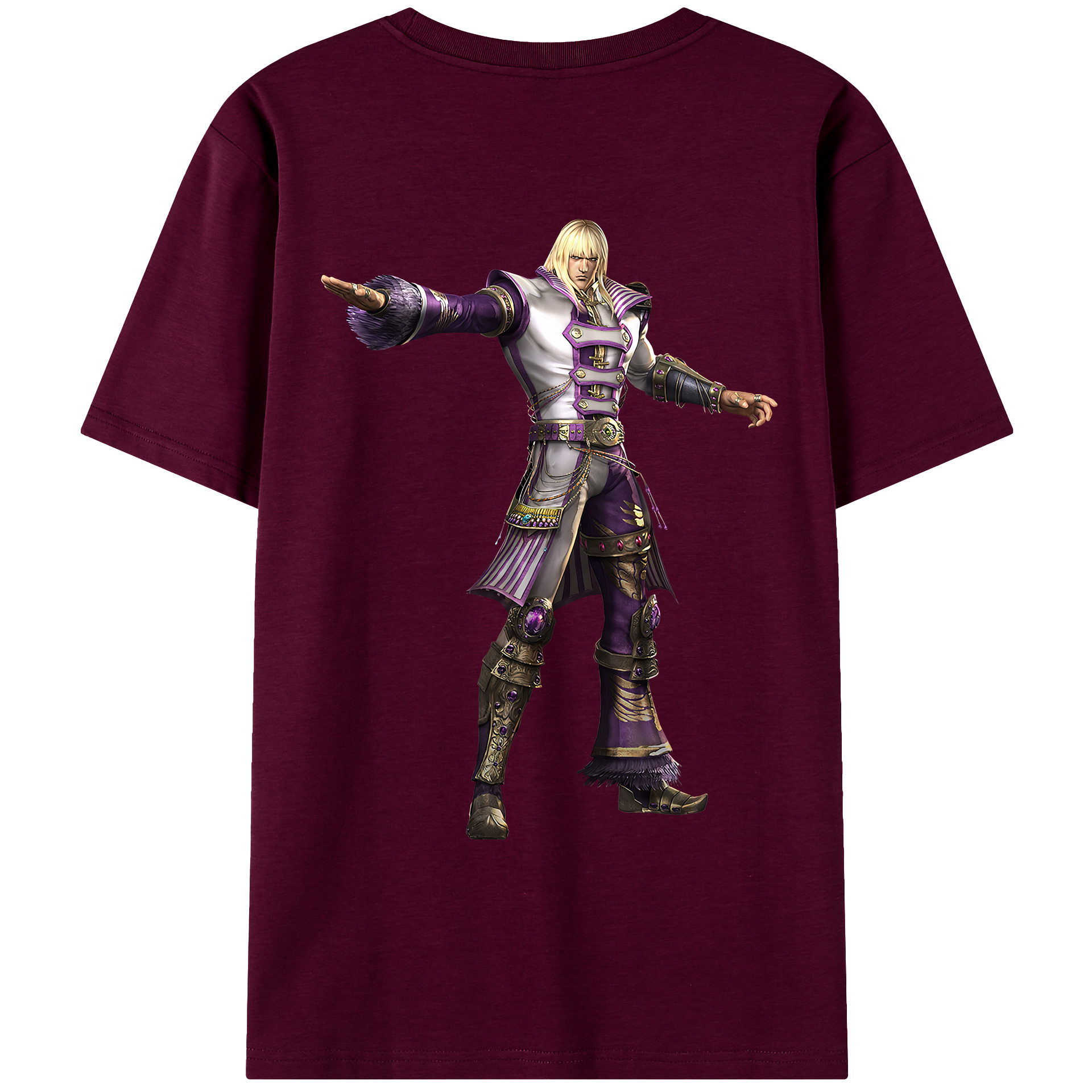 （画像用） 北斗の拳 Fist of the North Star レディース半袖Tシャツ(バックプリント)